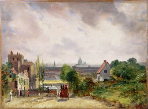 Cottage de Sir Richard Steele, Hampstead, vers 1832 - John Constable