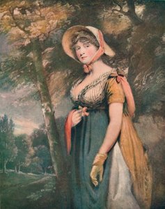 La très honorable Lady Louisa Manners, vers 1821