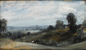 La vallée de Dedham depuis Langham, 1812 - John Constable