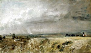 Vue sur Hampstead Heath - John Constable