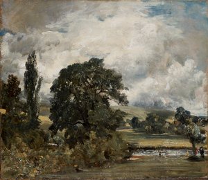 Prairies humides près de Salisbury, 1820-1829 - John Constable
