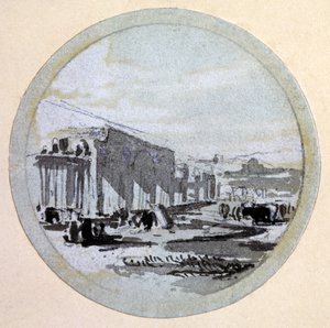 Construction, chemin de fer de Londres et Birmingham, vers 1838 - John Cooke Bourne