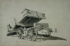 Wagon basculant des entrepreneurs, n°3, années 1830 - John Cooke Bourne