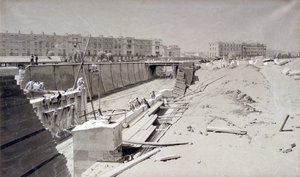 Pont de Hampstead Road, du côté de Camden, 11 août 1836 - John Cooke Bourne
