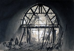 Tunnel de North Church, 17 juin 1837 - John Cooke Bourne