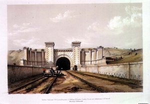 Tunnel de Primrose Hill, gravé par l