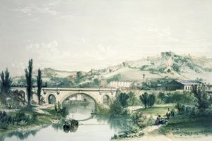 Pont et gare de St. James, Bath