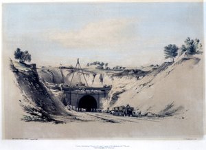 Tunnel de Watford, Hertfordshire, 6 juin 1837 - John Cooke Bourne