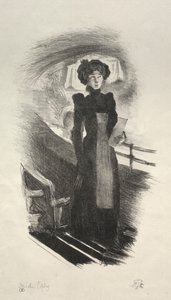La Vendeuse de programmes - John Copley