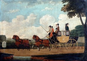 Le carrosse royal, de Chelmsford à Londres - John Cordrey