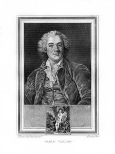 Carle ou Charles-André van Loo, peintre français, 1825 - John Corner