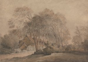 Une maison parmi les arbres - John Crome