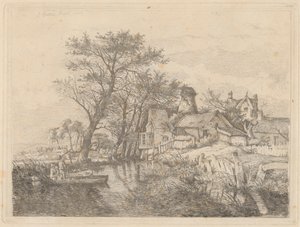 Arrière des Nouveaux Moulins, Norwich - John Crome