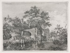 Façade des nouveaux moulins, 1813 - John Crome