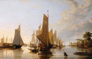 La fête nautique de Yarmouth - John Crome
