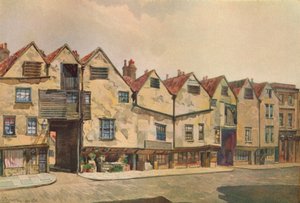 Anciennes maisons de Bermondsey Street, Bermondsey, Londres, 1886 1926