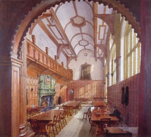 Grande salle, Charterhouse, Londres, 1885 - John Crowther