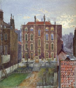 Maison sur Austin Friars Street, City of London, 1881 - John Crowther