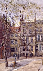 Inner Temple, Londres, 1880 - John Crowther