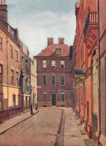 Maison du juge Jeffreys, Delahay Street, Westminster, Londres, vers 1880 1926 - John Crowther