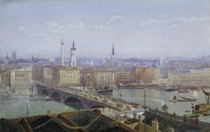 Pont de Londres et la City de Londres, 1892