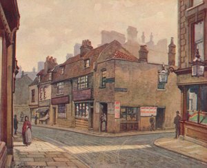 Vieilles maisons à Snowfields, Bermondsey, 1887 1926 - John Crowther