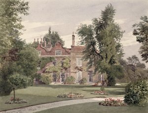 Vue latérale de Raleigh House, Brixton Hill, Lambeth, 1887 - John Crowther