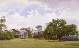 Vue latérale de Turret House, Lambeth, Londres, 1880