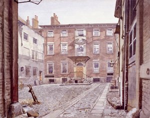 Maison de Sir Christopher Wren, Botolph Lane, Londres, 1886 - John Crowther