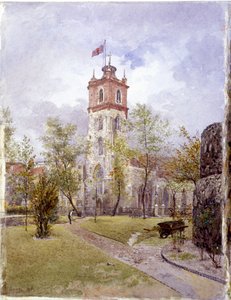 Saint Giles sans Cripplegate, Londres, 1882