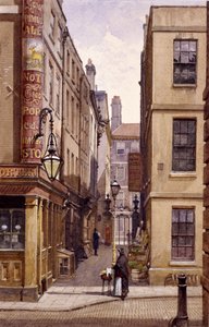 Stag Public House, Devereux Court, Londres, 1887 - John Crowther