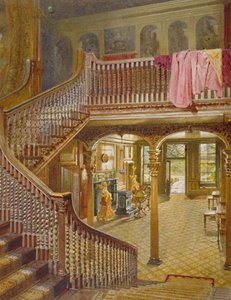 Escalier à Wandsworth Manor House, St John