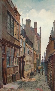 Strand Lane, en direction de la rivière, 1926