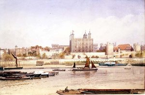 Tour de Londres depuis la rive sud