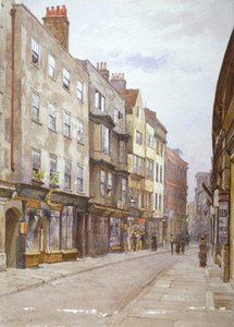 Vue de Hollywell Street vers l