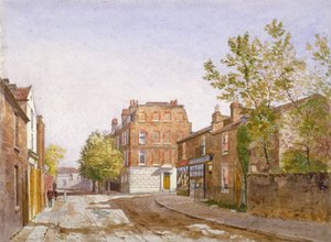Vue de la Maison Mawson, Chiswick Lane, Chiswick, Londres, 1882 - John Crowther