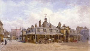 Vue du marché d