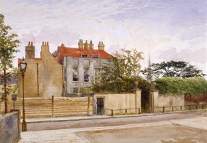 Vue de Turret House, Lambeth, Londres - John Crowther