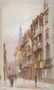 Vue de Wych Street, Westminster, regardant vers l