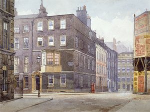 Vue de la jonction de Howard Street et Norfolk Street, Londres - John Crowther