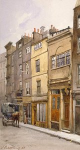 Vue de la salle du greffier paroissial, Silver Street, Londres