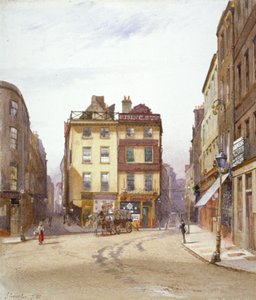 Wych Street et Holywell Street, Westminster, Londres, 1881