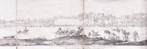 Vue panoramique de la ville de Bénarès, 1827 - John Dalrymple