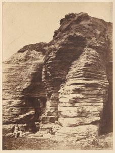 Rochers à Livermead près de Torquay, Angleterre, vers 1852 - John Dillwyn Llewelyn