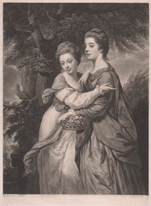 Mlle Emma et Mlle Elizabeth Crewe - John Dixon