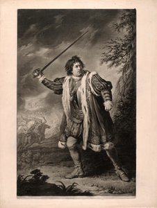 M. Garrick dans "Richard III" - John Dixon