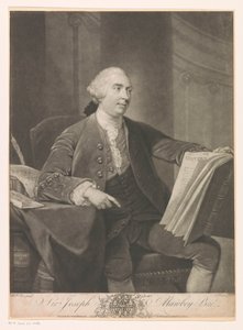 Portrait de Joseph Mawbey Sir Joseph Mawbey Bar. (titre sur l
