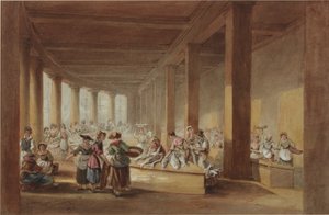 Le vieux marché aux poissons, Sandhill, Newcastle upon Tyne - John Dobson