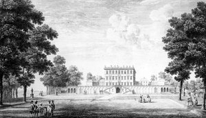 La façade du jardin de Cliveden House dans le comté de Bucks, 1753 - John Donowell