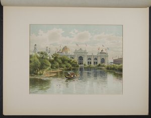 La salle des mines depuis le West Lagoon - John Douglas Woodward